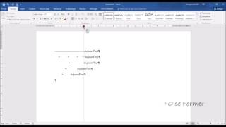 Word  Taquet de tabulation [upl. by Favian598]
