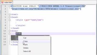 XHTML and CSS Tutorial  18  fontweight amp fontstyle [upl. by Greenland]