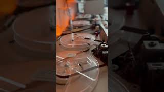 making Reel to Reel Tapeloop creating samples studiowork [upl. by Festatus]