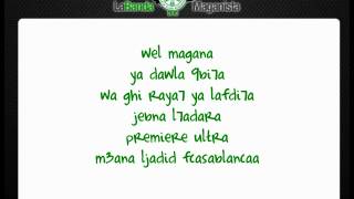 Paroles  N7abo lkhadra ki lwalidine  La Banda Maganista [upl. by Yrrah944]