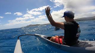 Hawaii Kai Oc1 Downwind Tropical Storm Calvin [upl. by Notyep]