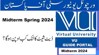 Midterm Date sheet 2024 [upl. by Atila]