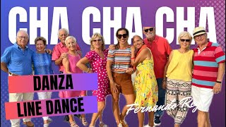 Danza  Cha cha cha  Baile en Linea ★ Line Dance ★ Ballo di Gruppo ★ Choreo [upl. by Allenad]