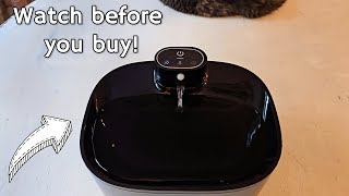 Feelneedy Pumpless Wireless Cat Water Fountain Demo and Review [upl. by Yorled623]