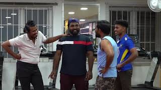 Gym Prank Part4  Prankster Rahul amp Azar  Tamil Funny Video 2024 [upl. by Arrekahs725]