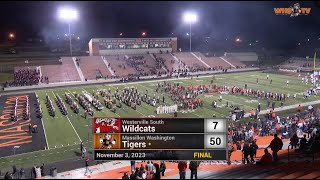 Massillon Tigers vs Westerville South Wildcats 1132023 [upl. by Assereht507]