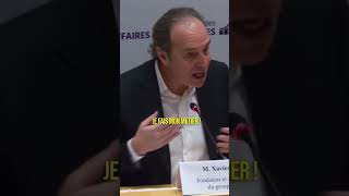 Comment Xavier Niel l’a éteint 🔥😳 shortvideo free macron lepen lfi rn [upl. by Myrvyn]