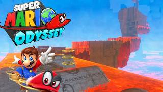 Super Mario Odyssey but its my first time at DARKER SIDE KINGDOM AND 100 ENDING [upl. by Newell60]