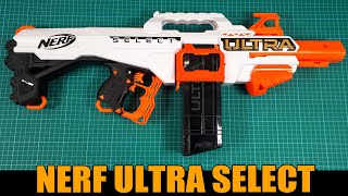 NERF ULTRA SELECT VOLLAUTOMATISCHER DART BLASTER Vorstellung  Schusstest  dertestmichel [upl. by Dera]