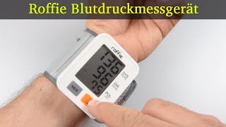 Blutdruckmessgerät Roffie Unboxing und Anleitung [upl. by Wolfram]