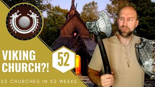 ⚔️ You MUST See This VIKING Church • Inside the Stavkirke [upl. by Buell]