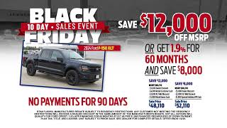 TenDay Black Friday Sales Event on ALL Trucks [upl. by Airbmat]