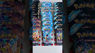 Is it worth Opening 124 Stellar Crown Booster Packs  How much it costs  Profit or Loss pokemon [upl. by Ganley]