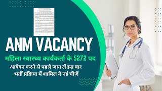 UP ANM Vacancy 2024 Application Form Filling  UP Mahila Swasthya Karyakarta forms Open [upl. by Pendleton531]