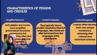 PRESENTATION GROUP 9 LANGUAGE CONTACTPIDGINSCREOLES AND NEW ENGLISH [upl. by Caravette205]