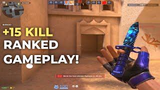 STANDOFF 2  Full Competitive Match Gameplay 🔥❤️  15 Kill  POCO X6 PRO [upl. by Ria444]