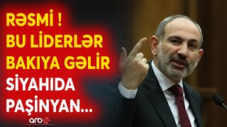 Paşinyan Bakıya gəlməyə MƏCBUR QALDI 5 ölkə Nikola şərt qoydu  Azərbaycan masası QRAFİKA İLƏ İZAH [upl. by Smukler437]