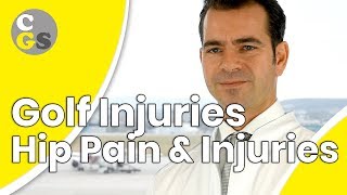 Golf Injuries Hip Pain and Hip Injuries in Golf  CONSISTENCY GOLF SWING [upl. by Ahseetal]