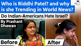 Who is Riddhi Patel And Why is She Trending on World News Israel Gaza Controversy [upl. by Shlomo939]