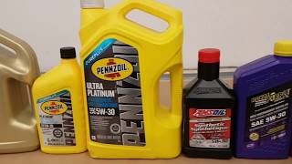 9 Full Synthetic Oil Cold Flow Test [upl. by Nortal]