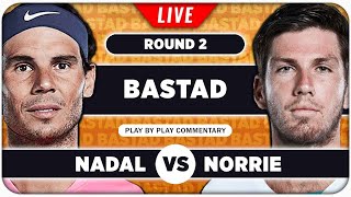 NADAL vs NORRIE • ATP Bastad 2024 • LIVE Tennis Play by Play Stream [upl. by Zeeba204]