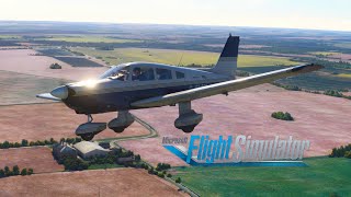 CraftySimulations  Carenado Piper Archer II  Review amp Flight [upl. by Candra525]