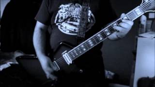 Destroyer 666  Black City Black Fire Guitar Cover Shayan [upl. by Eisaj938]