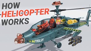 Apache Helicopter How it Works Boeing AH64 Apache [upl. by Audwen]