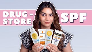 I Tried 4 Drugstore Sunscreens  Bondi Sands LRP Neutrogena [upl. by Ikeda127]