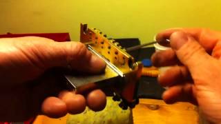 Schaller Floyd Rose Bridge issue 2 [upl. by Lennahc21]