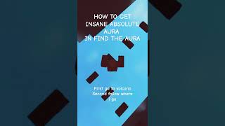 How to get Insane Aura in find the Auras music roblox aura rng [upl. by Jemy]