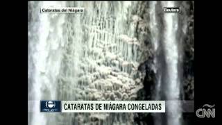 Las Cataratas del Niágara se congelan [upl. by Amitaf]