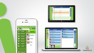 Die App mit Familienkalender FamilienChat Einkaufslisten Familienplaner [upl. by Rettuc]