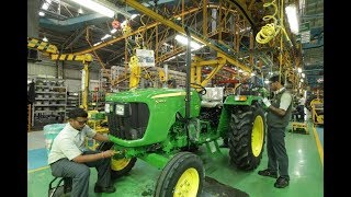 John Deere manufacturing in india [upl. by Atneuqal]