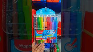 colour pencil 🦋🎀🌸 pencil case🍄 pencil pouch shorts trending schoolsupplies challenge compass [upl. by Padraic]