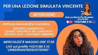 PER UNA LEZIONE SIMULATA VINCENTE [upl. by Nelli232]