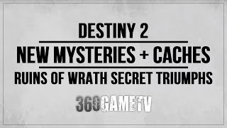 5 New Mysteries  All Data Caches  Ruins of Wrath Triumphs Locations Guide  Solution Destiny 2 [upl. by Ardnasela670]