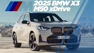 2025 BMW X3 M50 xDrive Gets Petrol Diesel And PHEV Power Only [upl. by Arehsat]