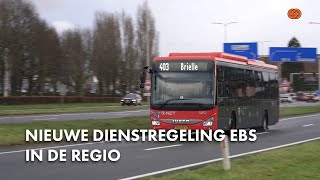 EBS heeft een nieuwe Dienstregeling [upl. by Yhtimit595]