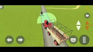 Indian tractor driving 3D game Mein tax number 7 ko pura karte hue [upl. by Stretch]