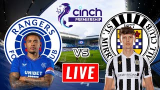 Rangers vs St Mirren Live Streaming  Scottish Premiership  St Mirren vs Rangers Live [upl. by Aridni]