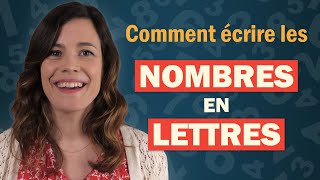 Comment bien écrire les nombres en lettres [upl. by Aropizt186]