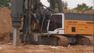 Liebherr  LRB Series Piling amp Drilling rigs for deep foundation [upl. by Acherman]