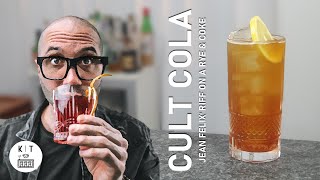 Cult Cola mit Chinotto  Ein erfrischend leichter Highball Cocktail ganz ohne Cola Low ABV [upl. by Lenox]