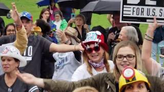 BETO FLASH MOB BETO 4 TEXAS SENATE [upl. by Galen531]