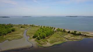 Flying around Quincy Wollaston Beach Drone [upl. by Salazar]