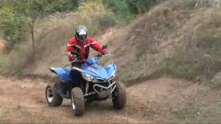 Vergleichstest Kymco Maxxer 400 und Yamaha Wolverine 450 [upl. by Darce883]