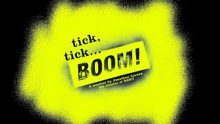 Theatre Three presents  tick tick BOOM Trailer [upl. by Means]