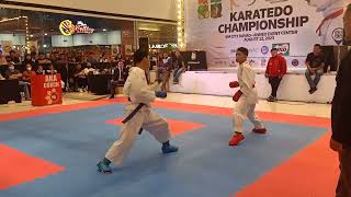 Combatants Shorin Ryu Shidokanin Action during Kadayawan Karatedo Championship [upl. by Sidon]