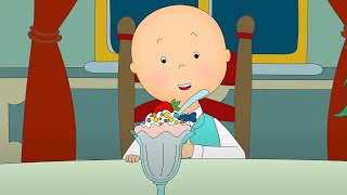 Caillou at the Fancy Restaurant  Caillou  WildBrain [upl. by Tichonn853]